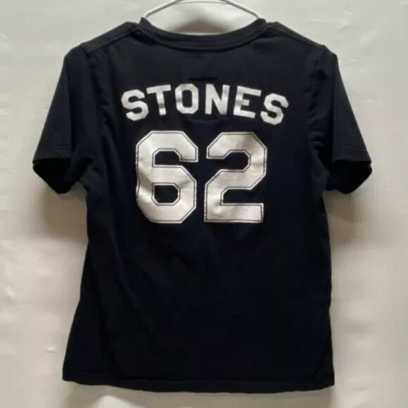 Rolling Stones T-Shirt Tour Of Europe '76 Forever 21 Boys 11/12 Unisex Black GUC - Picture 6 of 9